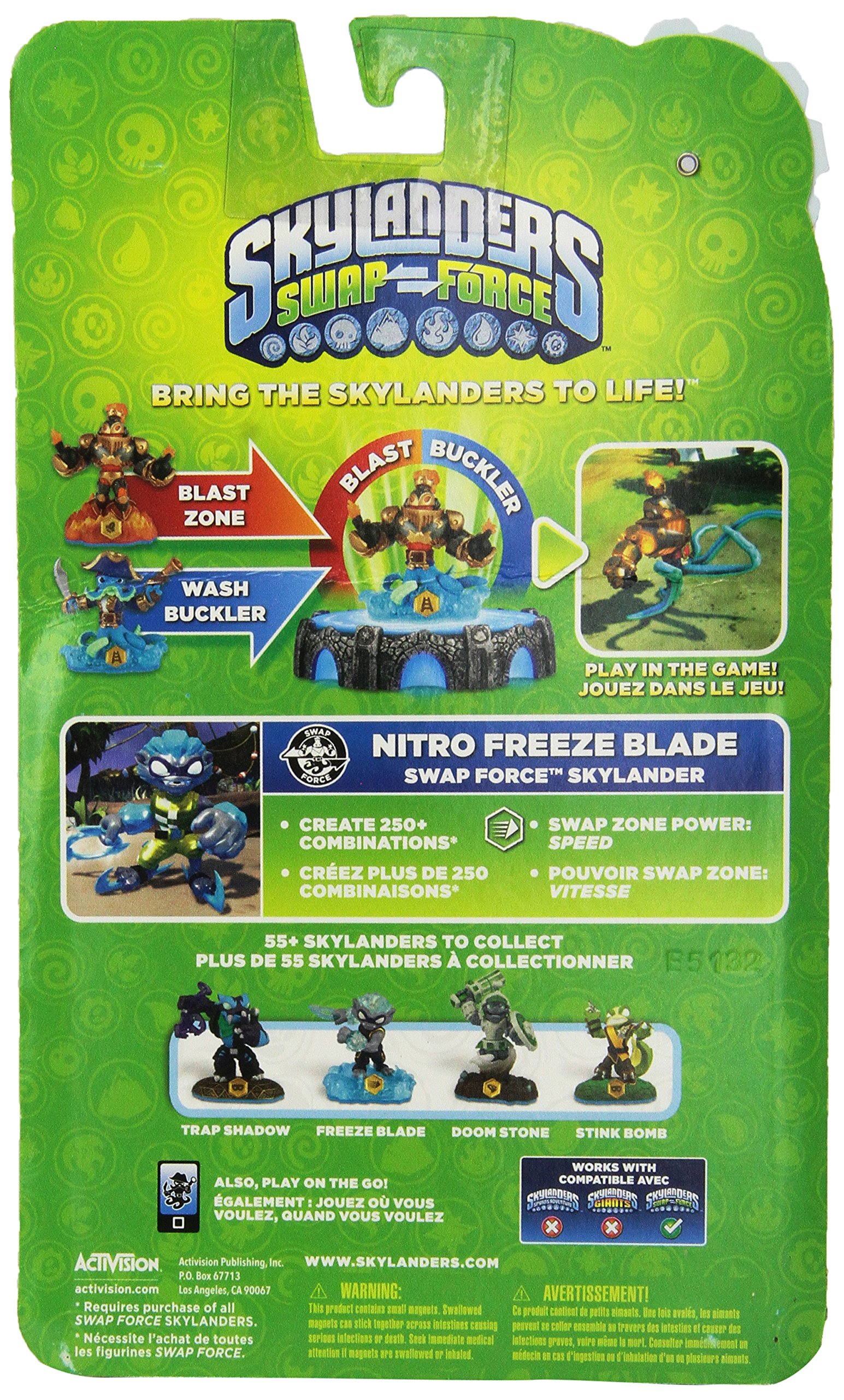 Skylanders Swap Force Exclusive Character: Nitro Freeze Blade